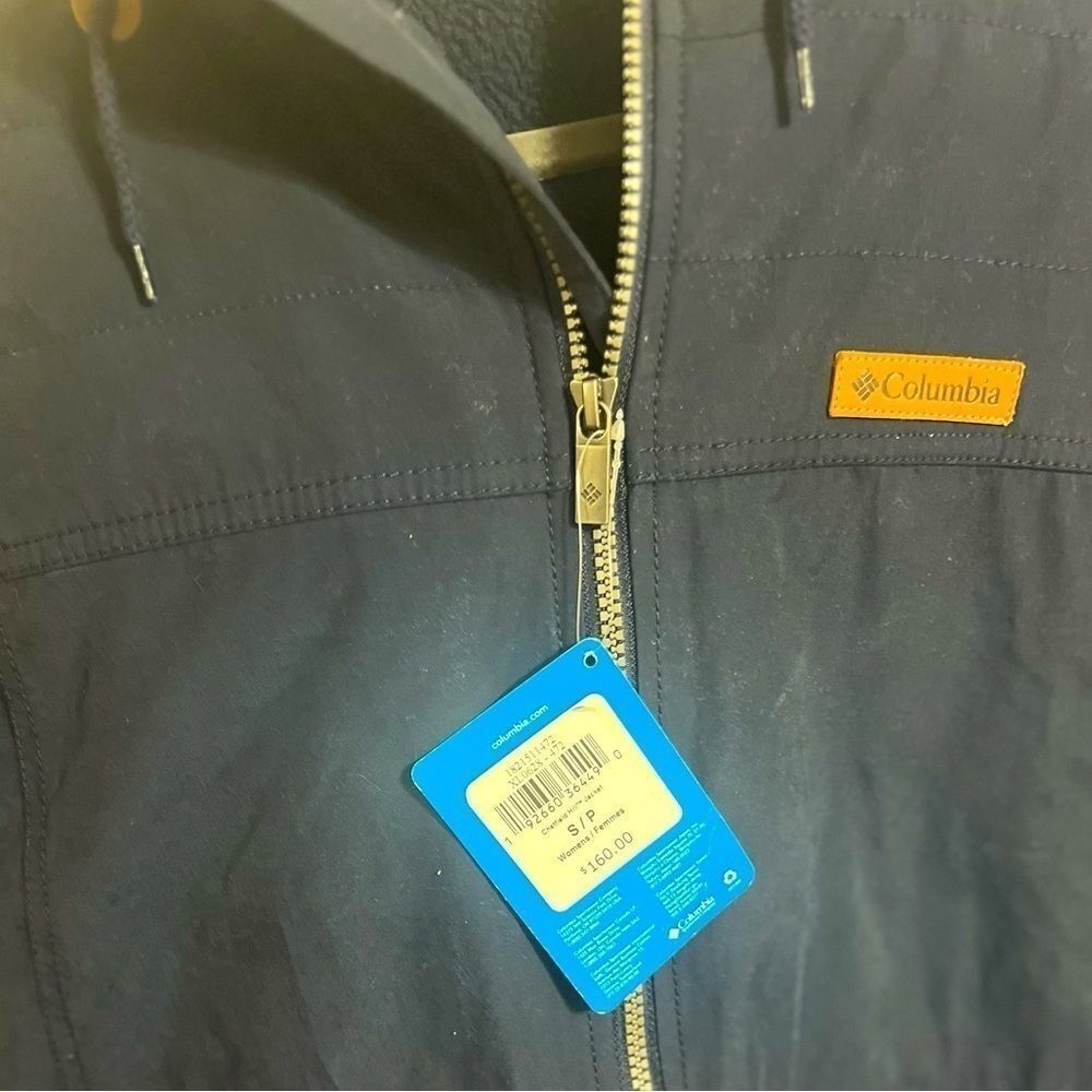 Columbia Women's Chatfield Hill Jacket navy blue small nwt - Picture 4 of 12